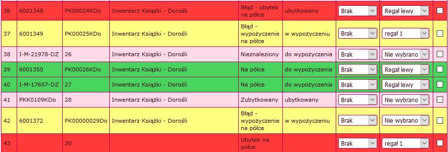 wczytywanie skontrum